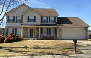 St. Louis home exterior