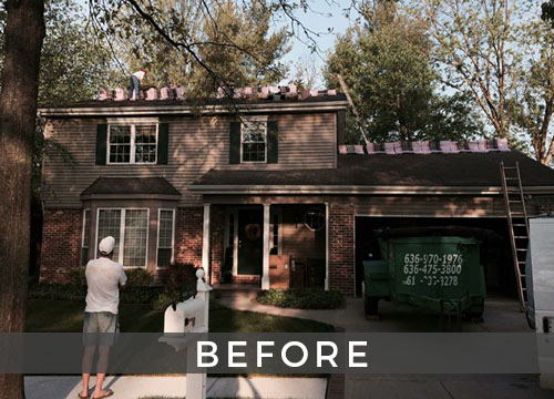 St. Louis home exterior remodel