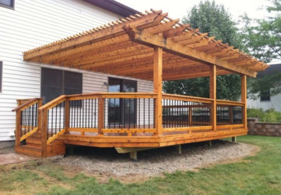 St. Louis wood deck installation