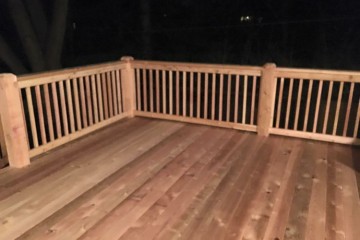 St. Louis wood deck installation