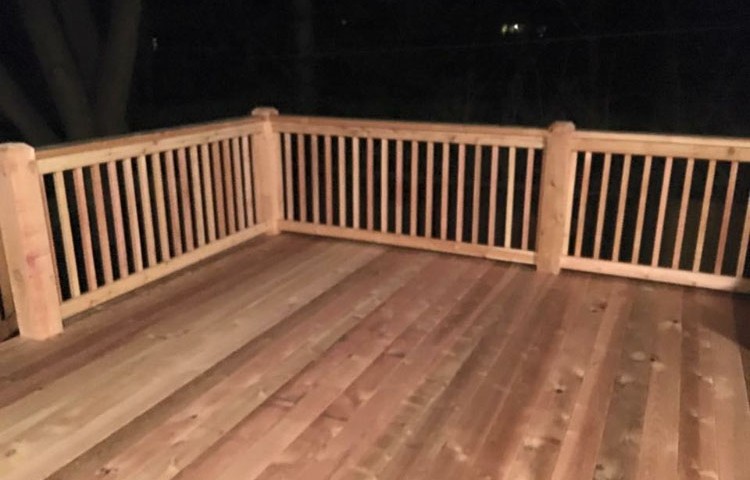 St. Louis wood deck installation