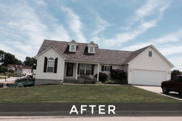 St. Louis shingle roof installation