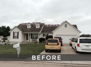 St. Louis shingle roof installation