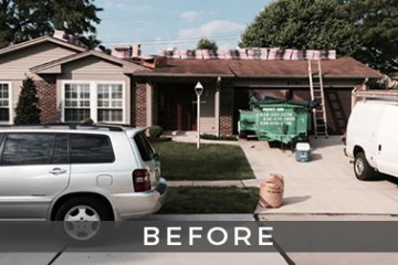St. Louis roofing and siding remodel